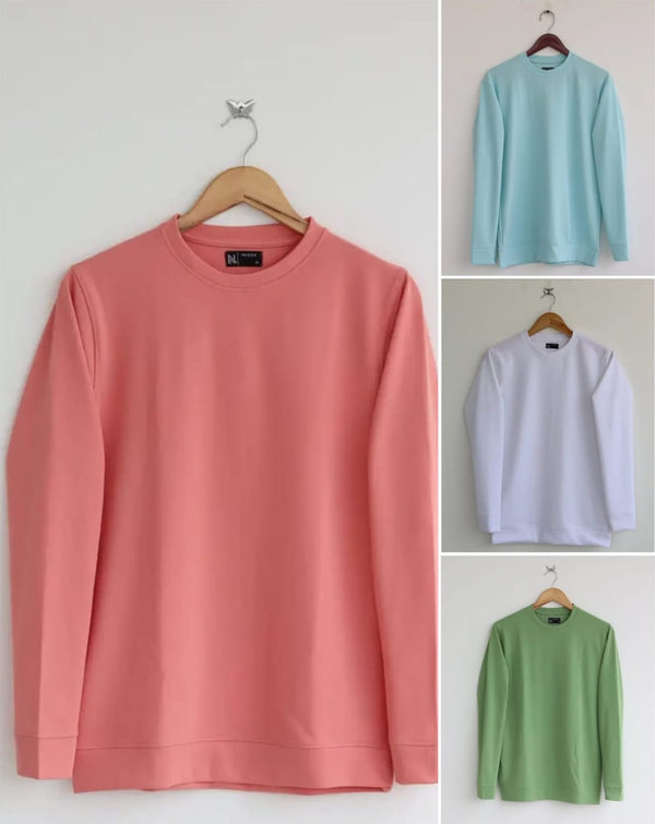 4 T-shirts Combo – Plain Full Hand Lycra