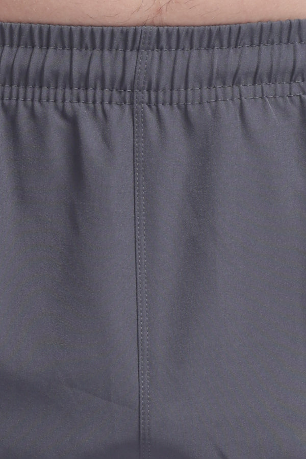 Lightweight Polyester Shorts (Dark Grey)