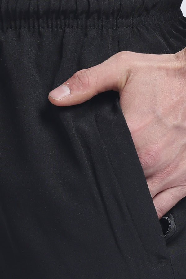 Lightweight Polyester Shorts (Black)