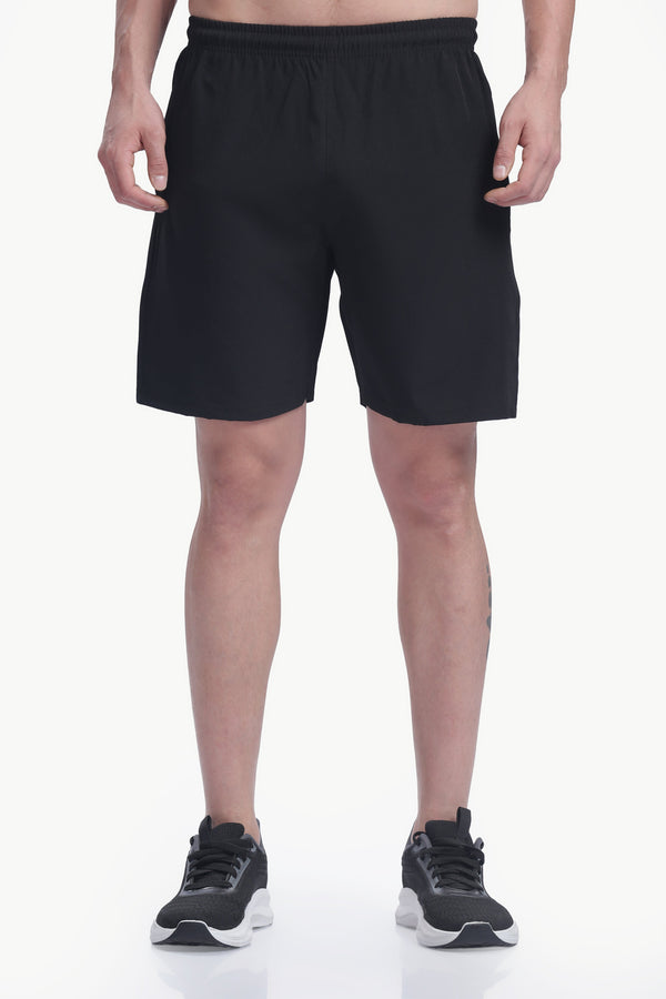 Lightweight Polyester Shorts (Black)