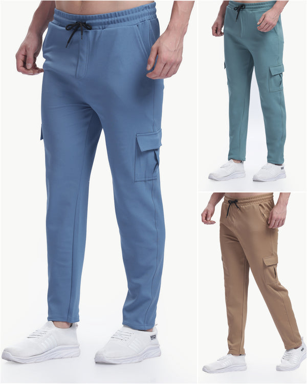 3 Combo Lycra Cargo Pants
