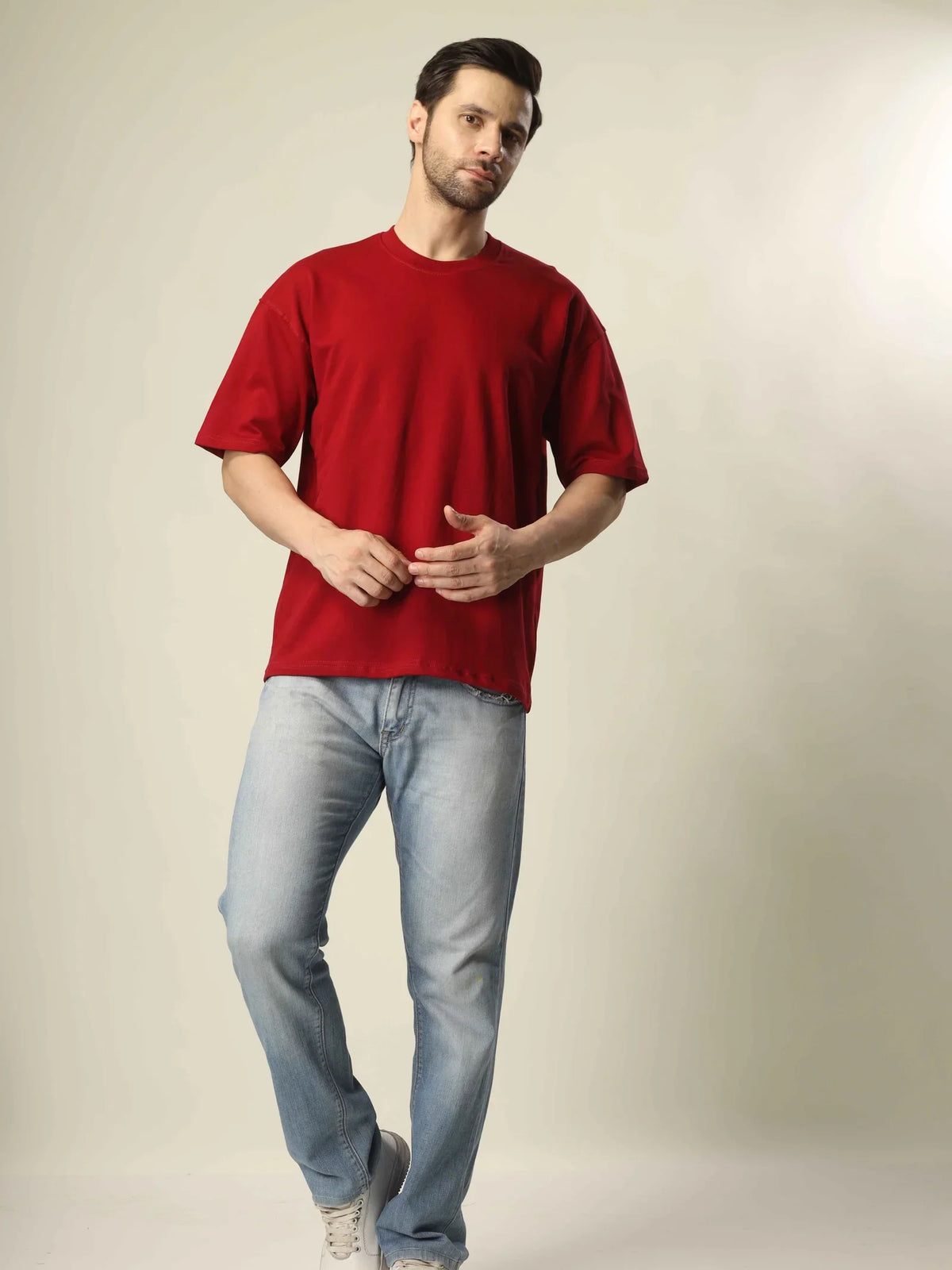 Oversize T-Shirt Unisex (Maroon)