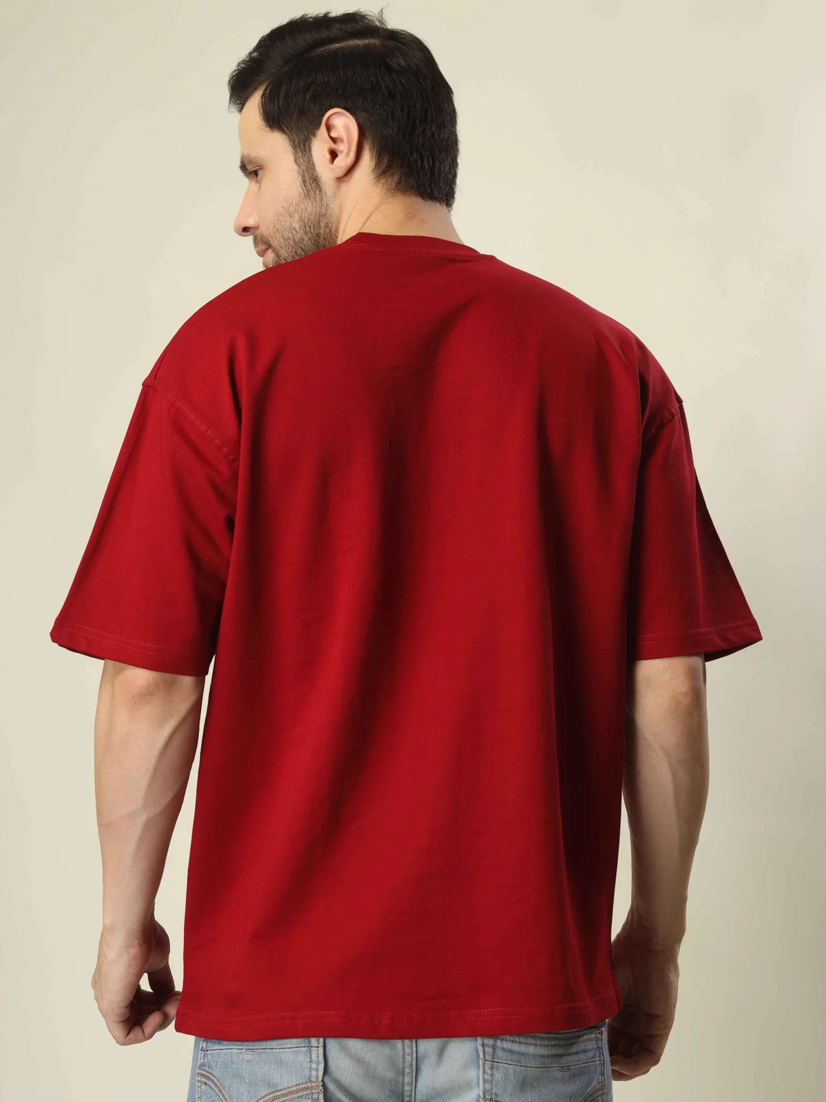 Oversize T-Shirt Unisex (Maroon)