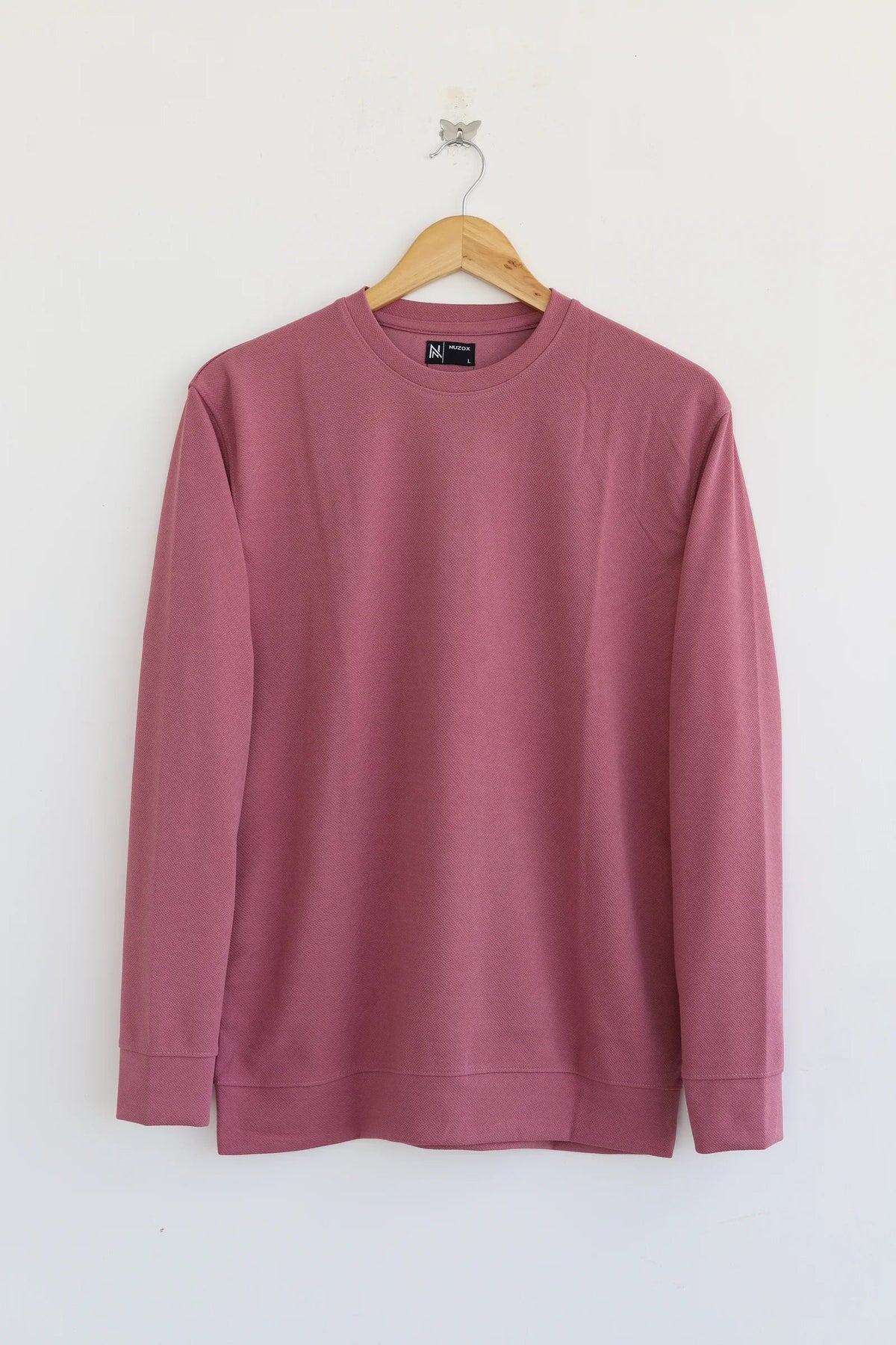 plain full hand t-shirt lycra (Onion pink)