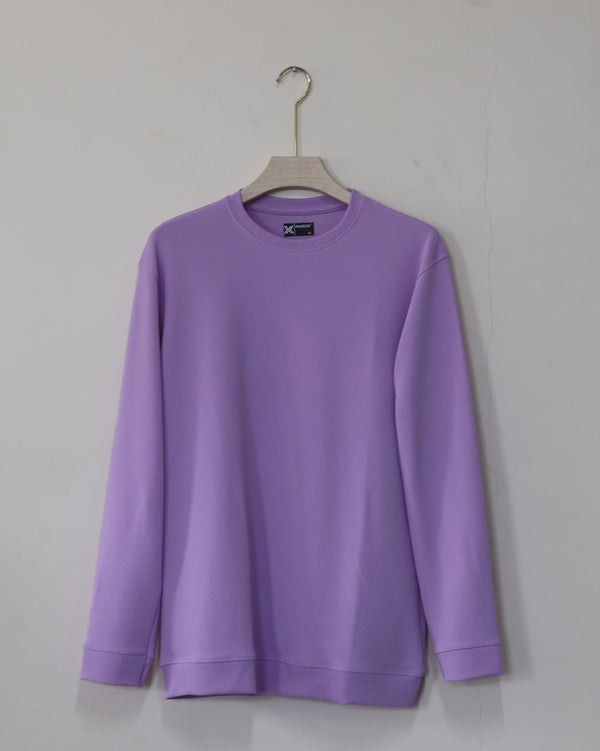 Plain Full Hand Lycra T-shirts (Lvander)