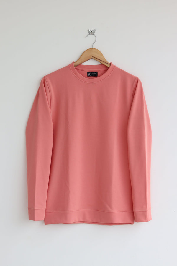 Plain Full Hand Lycra T-shirts (Pink)