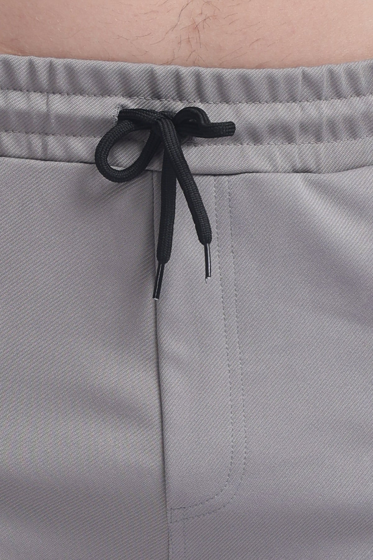 Lycra Five Pocket Cargo Pant Without Cuff (Grey)