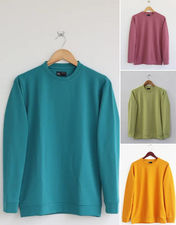 4 T-shirts Combo – Plain Full Hand Lycra