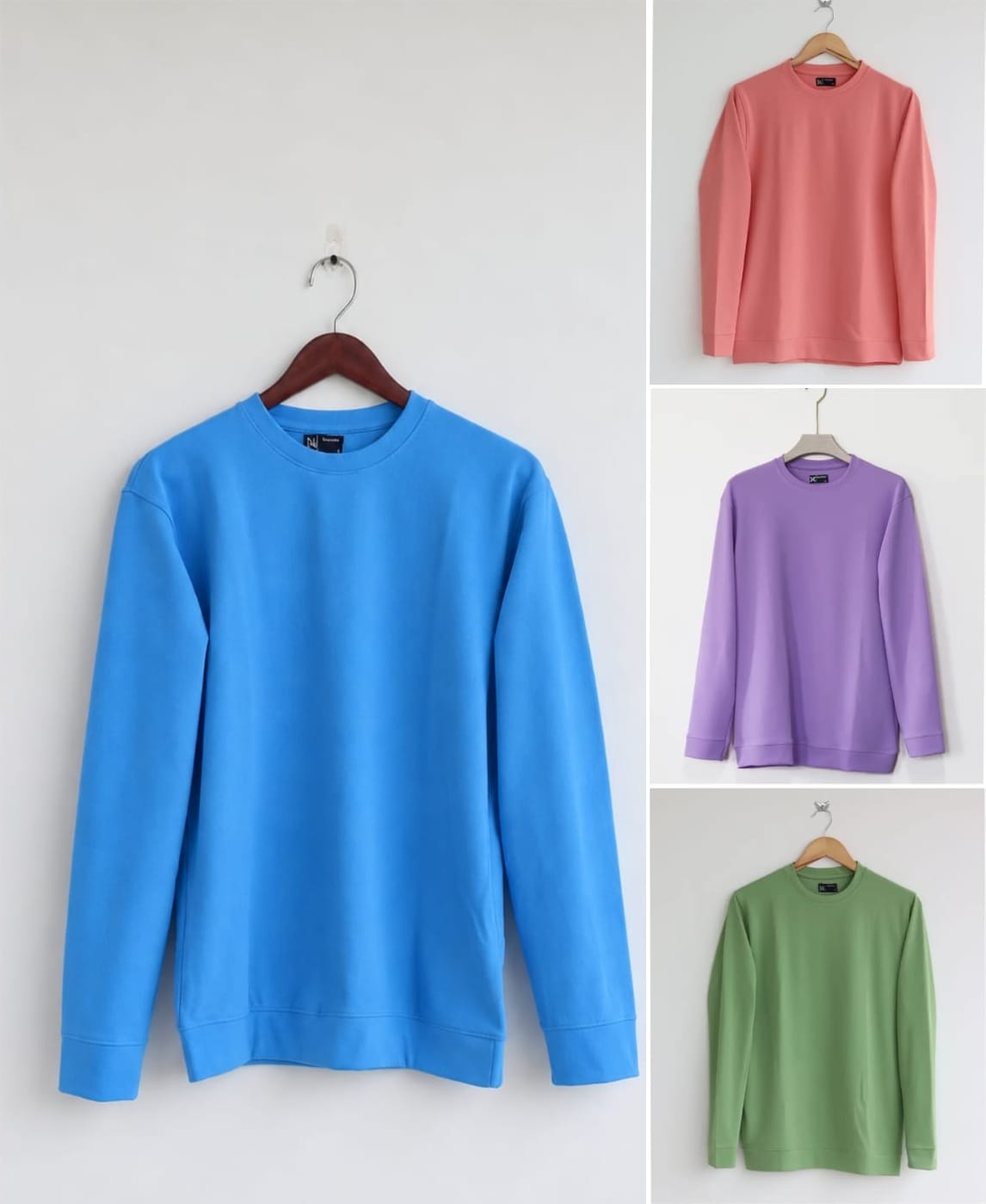 4 T-shirts Combo – Plain Full Hand Lycra