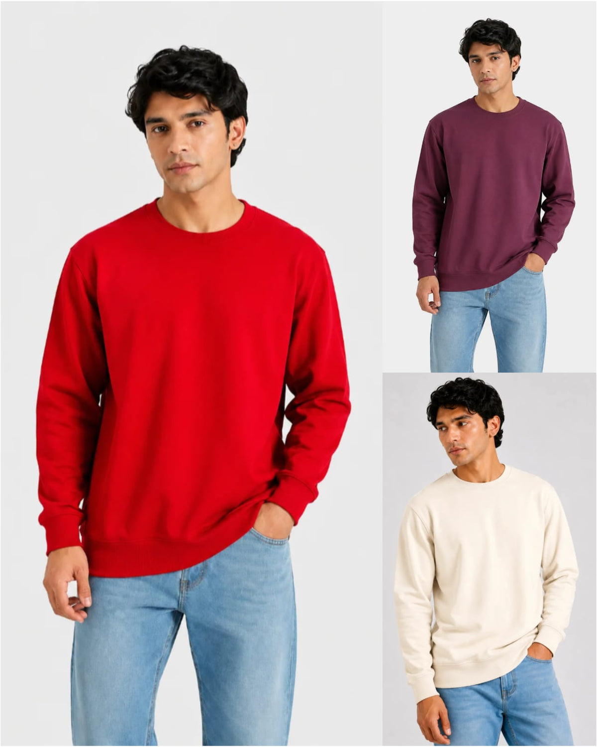 Cotton Full Sleeve Sweatshirt combo 3