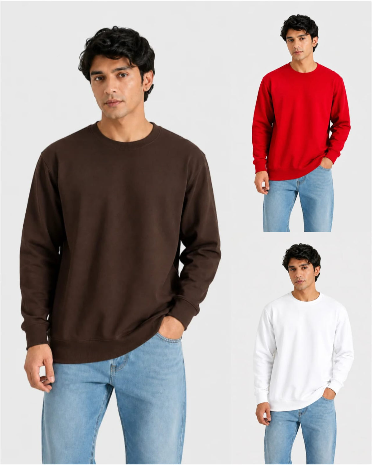 Cotton Full Sleeve Sweatshirt combo 3