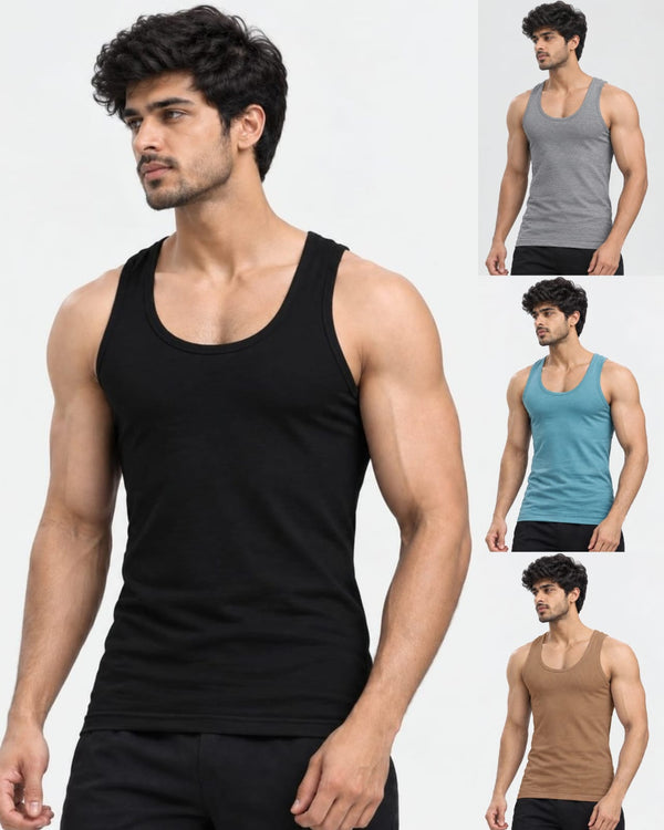 100% Cotton Vest Combo 4