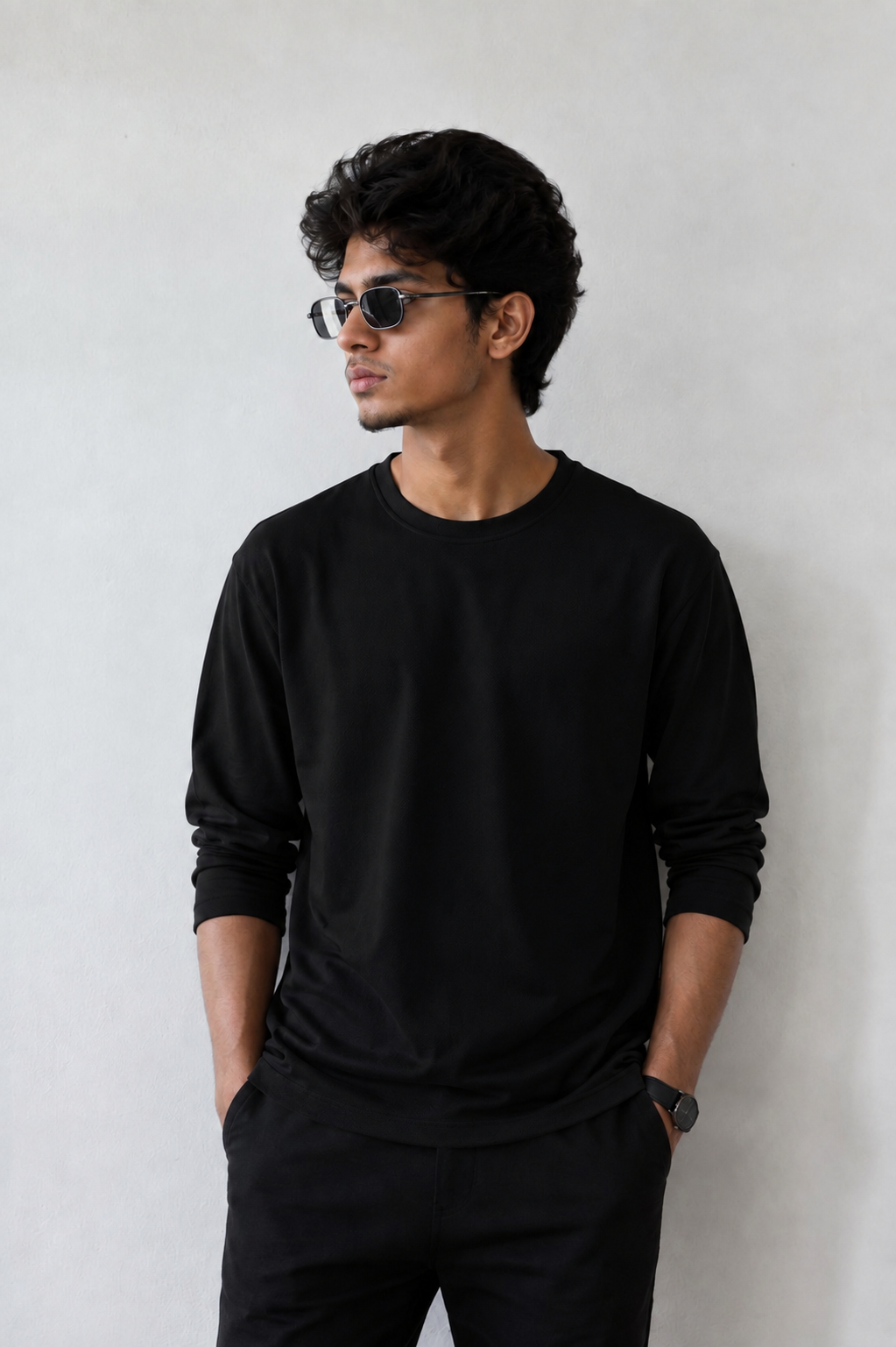 3 T-shirts Combo – Plain Full Hand Lycra