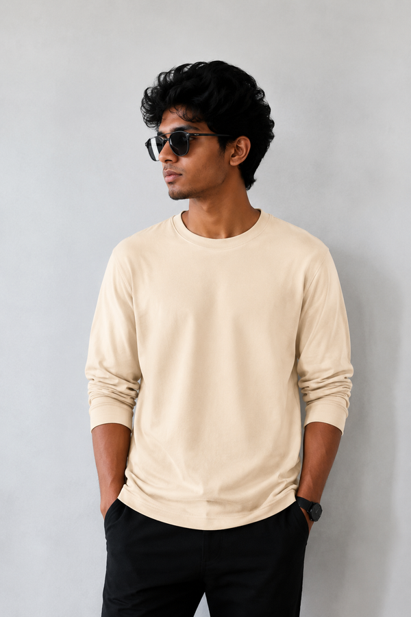 Plain Full Hand Lycra T-shirts (Sandal)