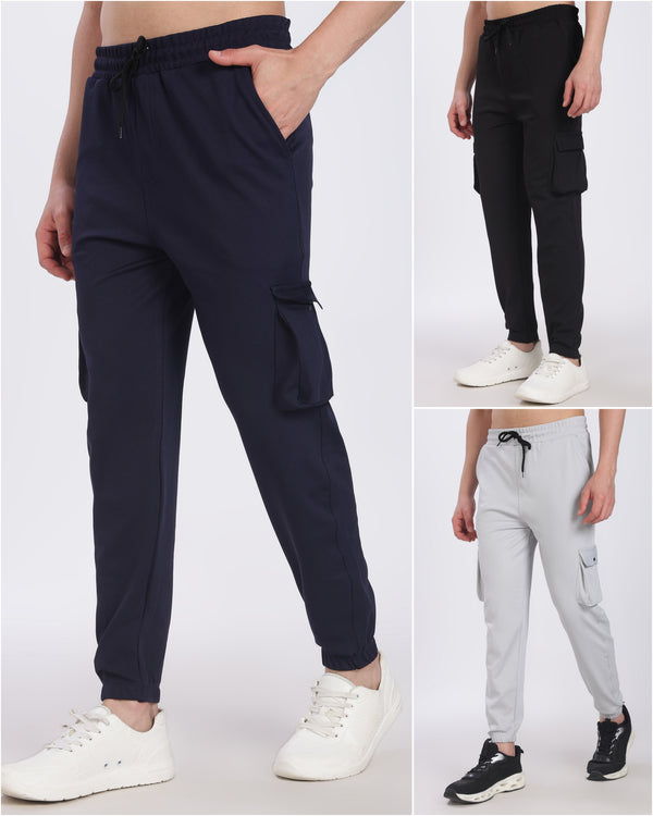 3 Combo Lycra Cargo Pants