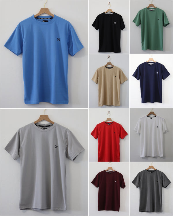 10 Combo Plain Half Hand T-Shirt Lycra