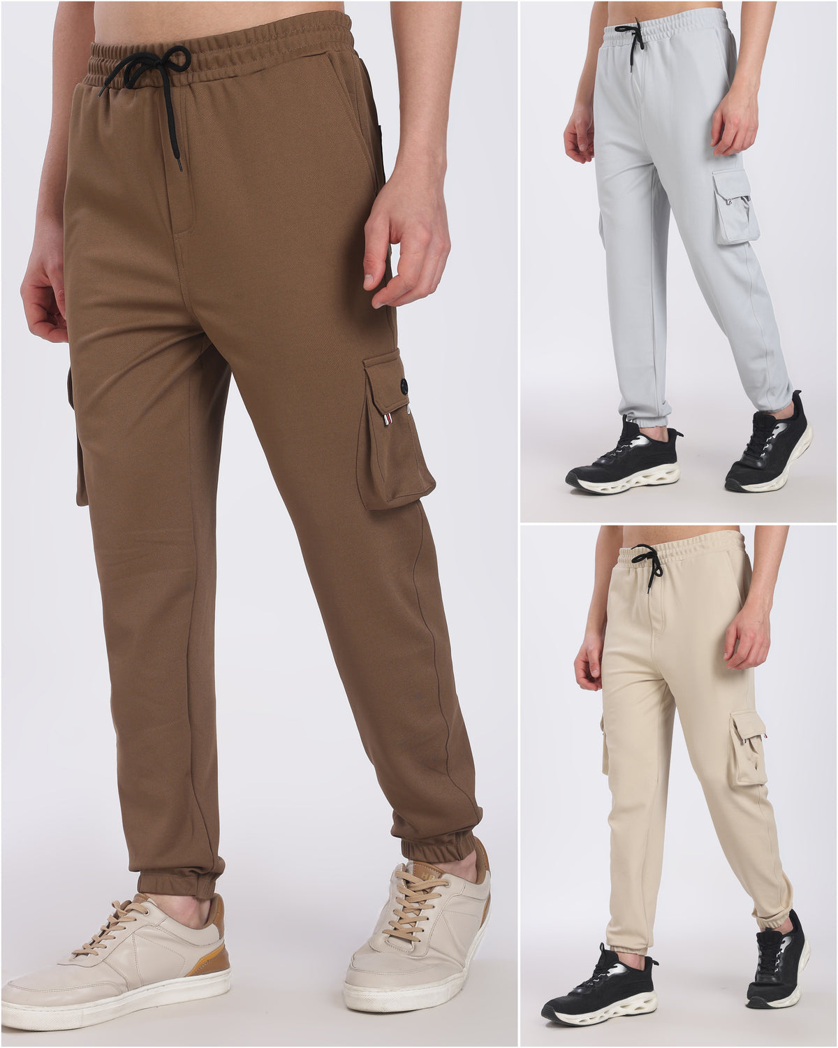 3 Combo Lycra Cargo Pants