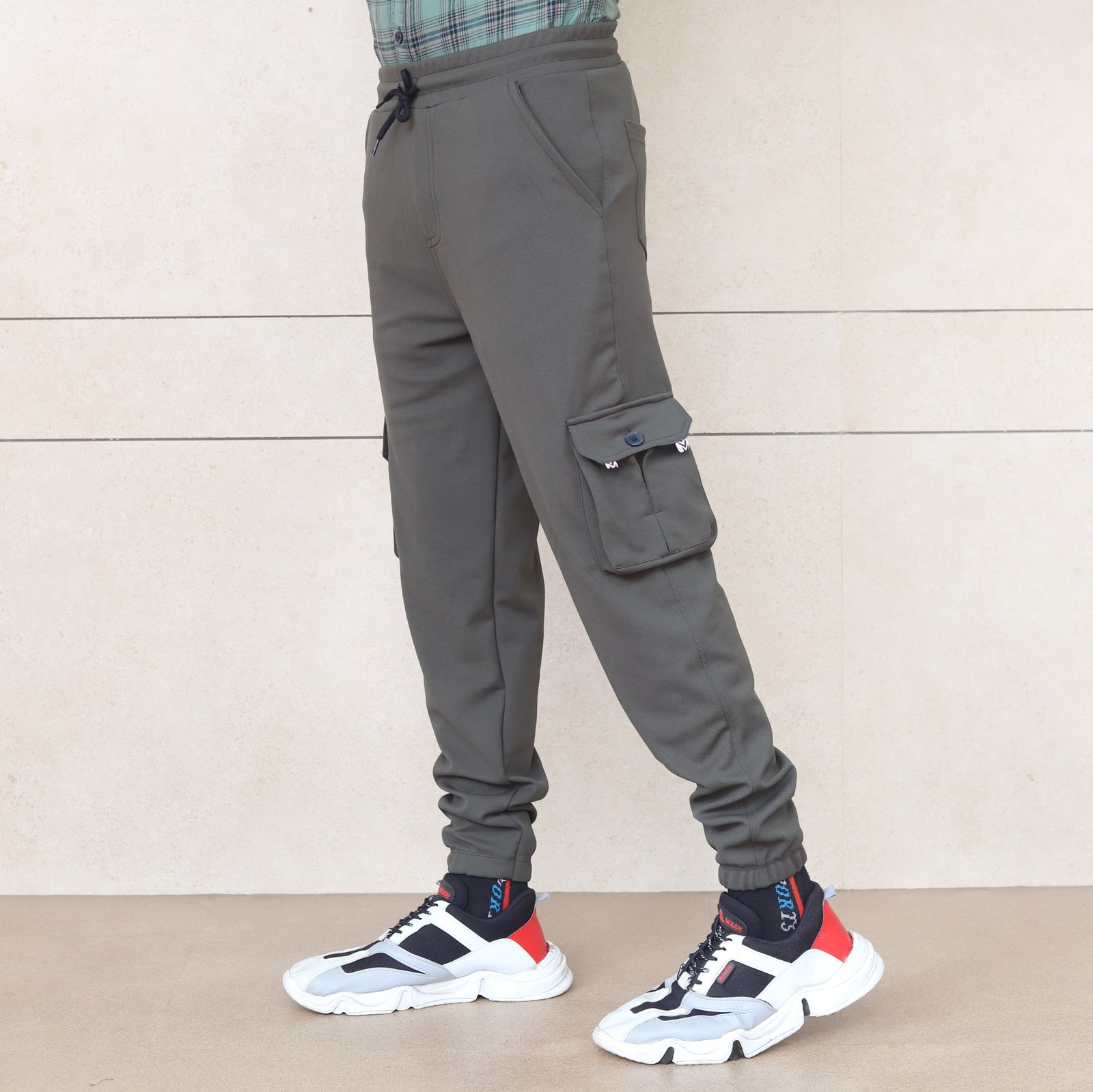 Lycra Cargo Pants With 6 Pocket